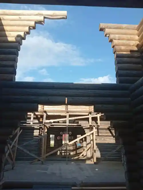 Внутреннее пространство сруба
